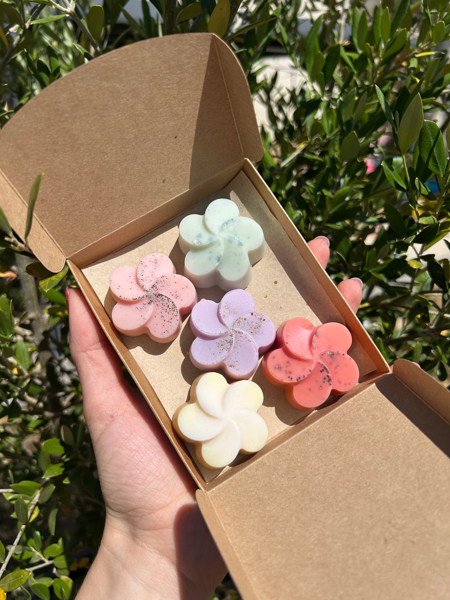Coffret de 5 fondants parfumés
