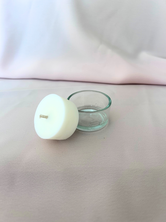 Coupelle pour bougie chauffe-plat rechargeable