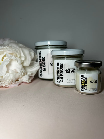 Bougie parfumée 110g
