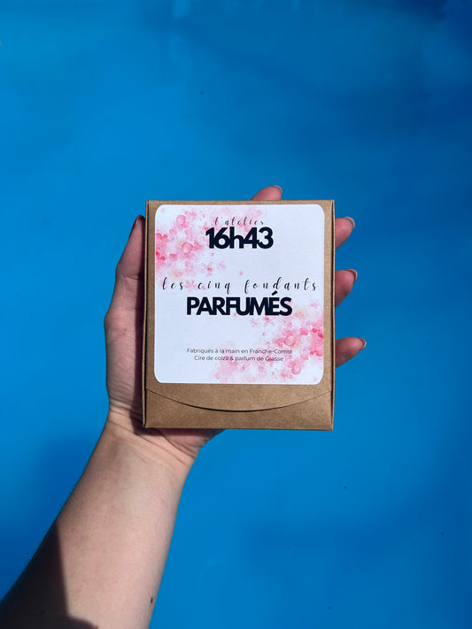 Coffret de 5 fondants parfumés